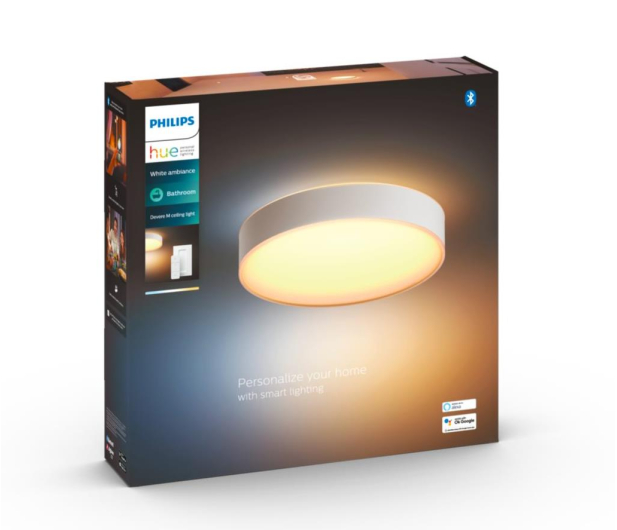 Philips Hue White ambiance Łazienkowa lampa Devere M (biała) - 731899 - zdjęcie 6